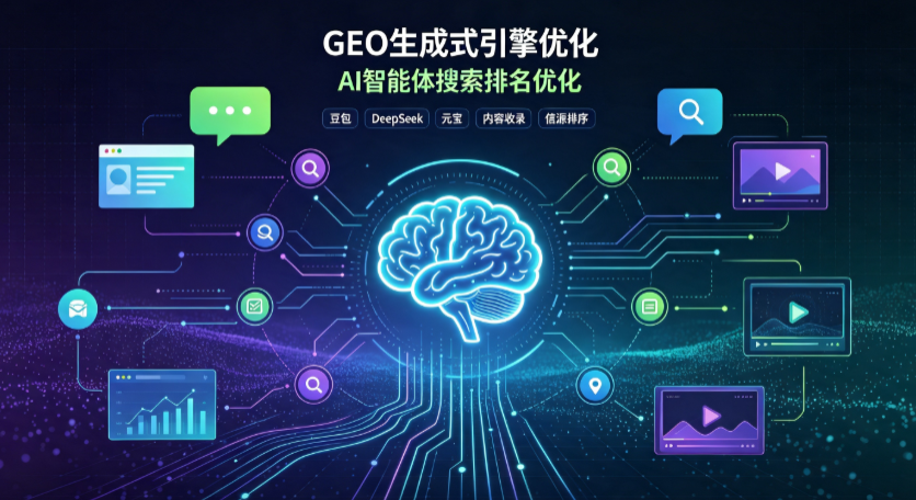 东丰县GEO 浪潮来袭：生成式引擎优化崛起，创作者争抢豆包、DeepSeek、元宝智能体流量入口